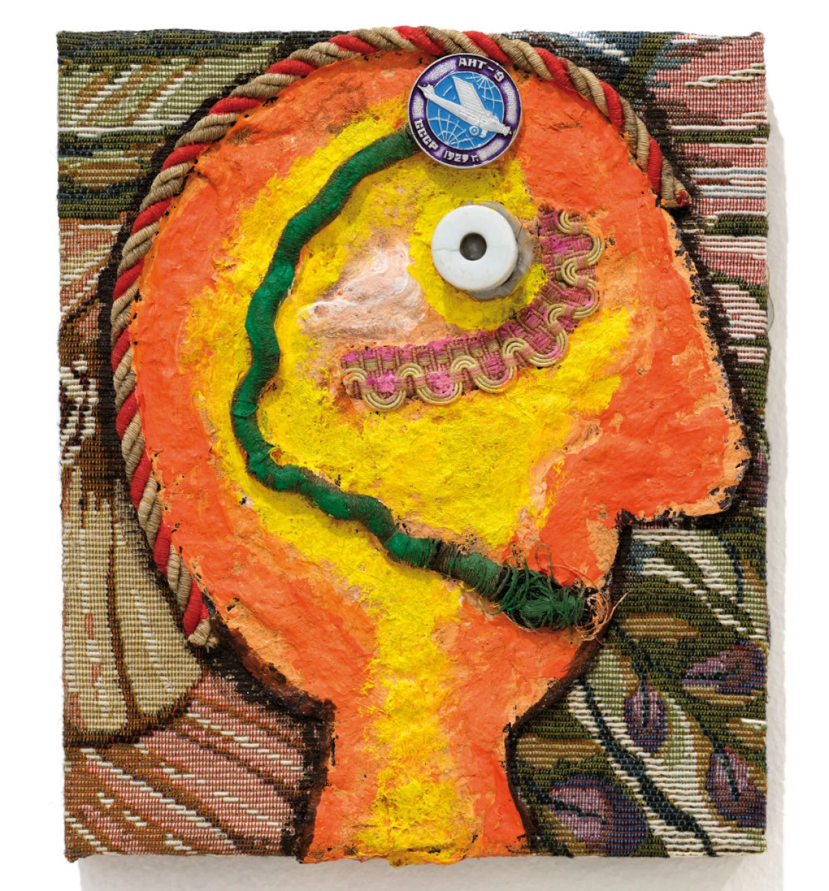 Enrico Baj - Gustave Flaubert